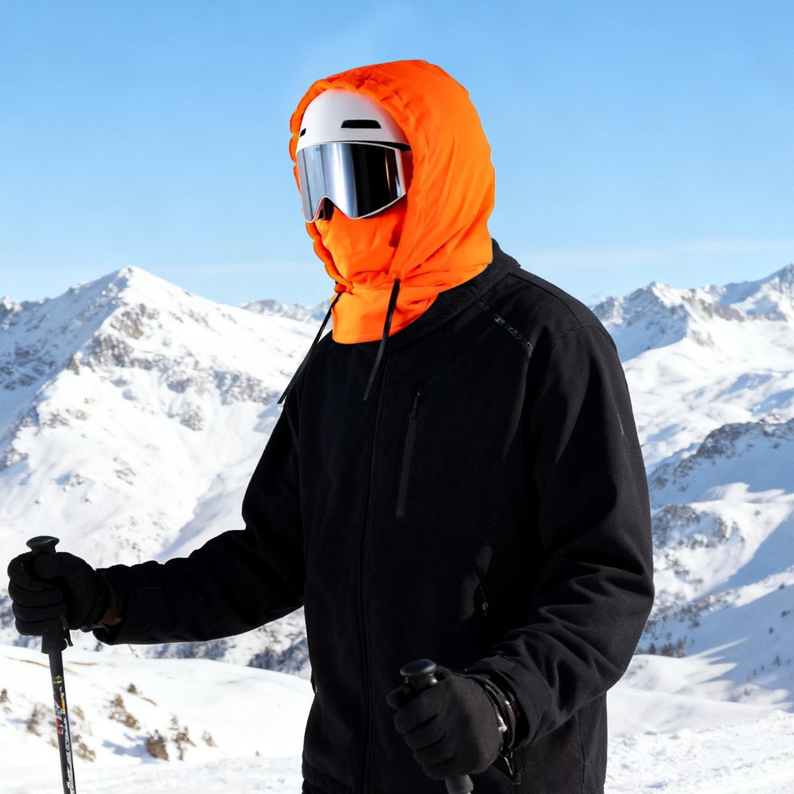 Cycling To Work - Ski Hood Breathable Fleece Windproof Waterproof