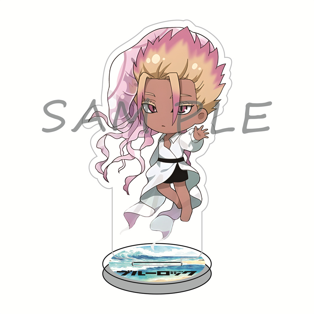 BLUE LOCK 10cm Acrylic Stand F - Chain Lock Combination ulasan dan harga