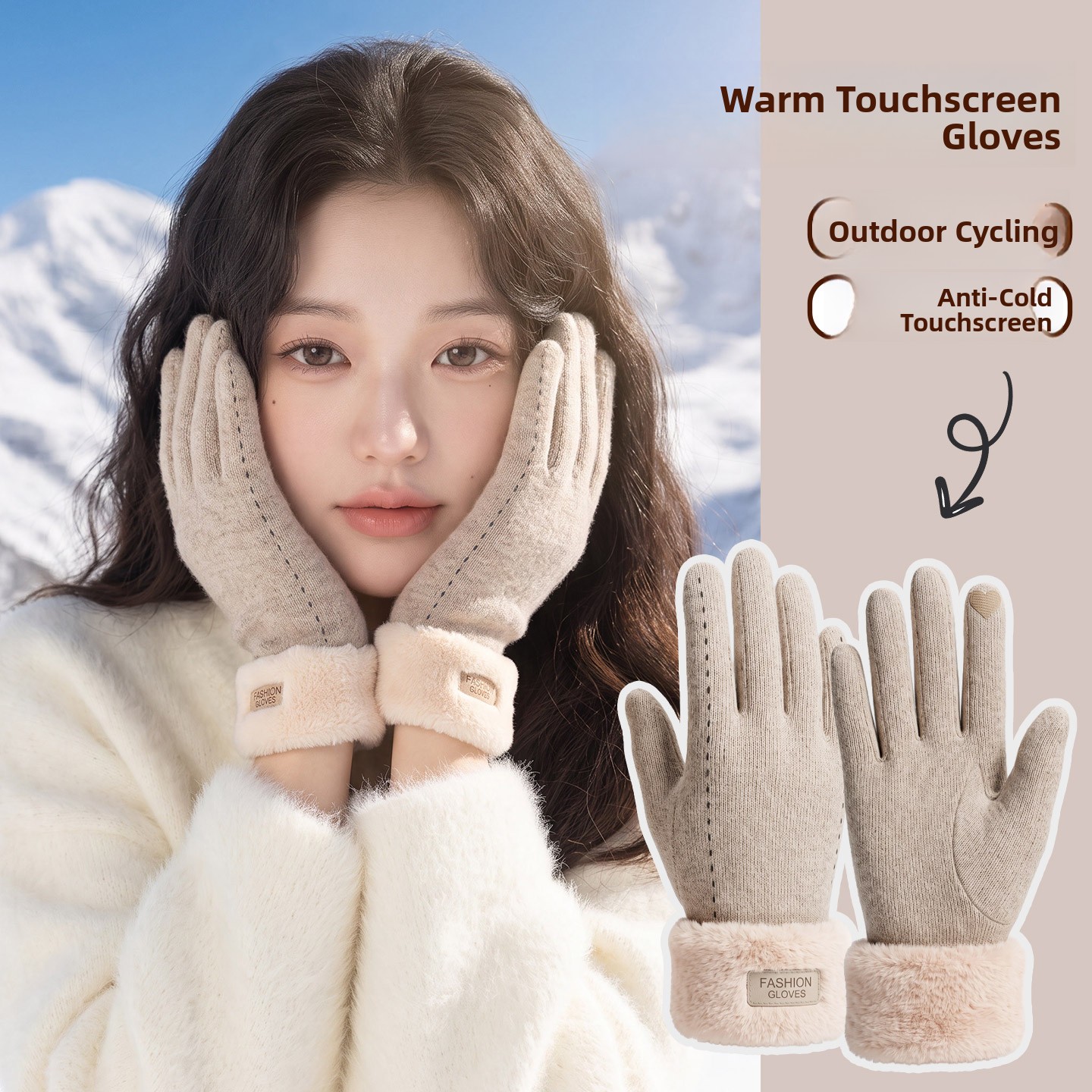 Thickened Fleece Winter Cyclin - Cycling Commute Essentials ulasan dan harga