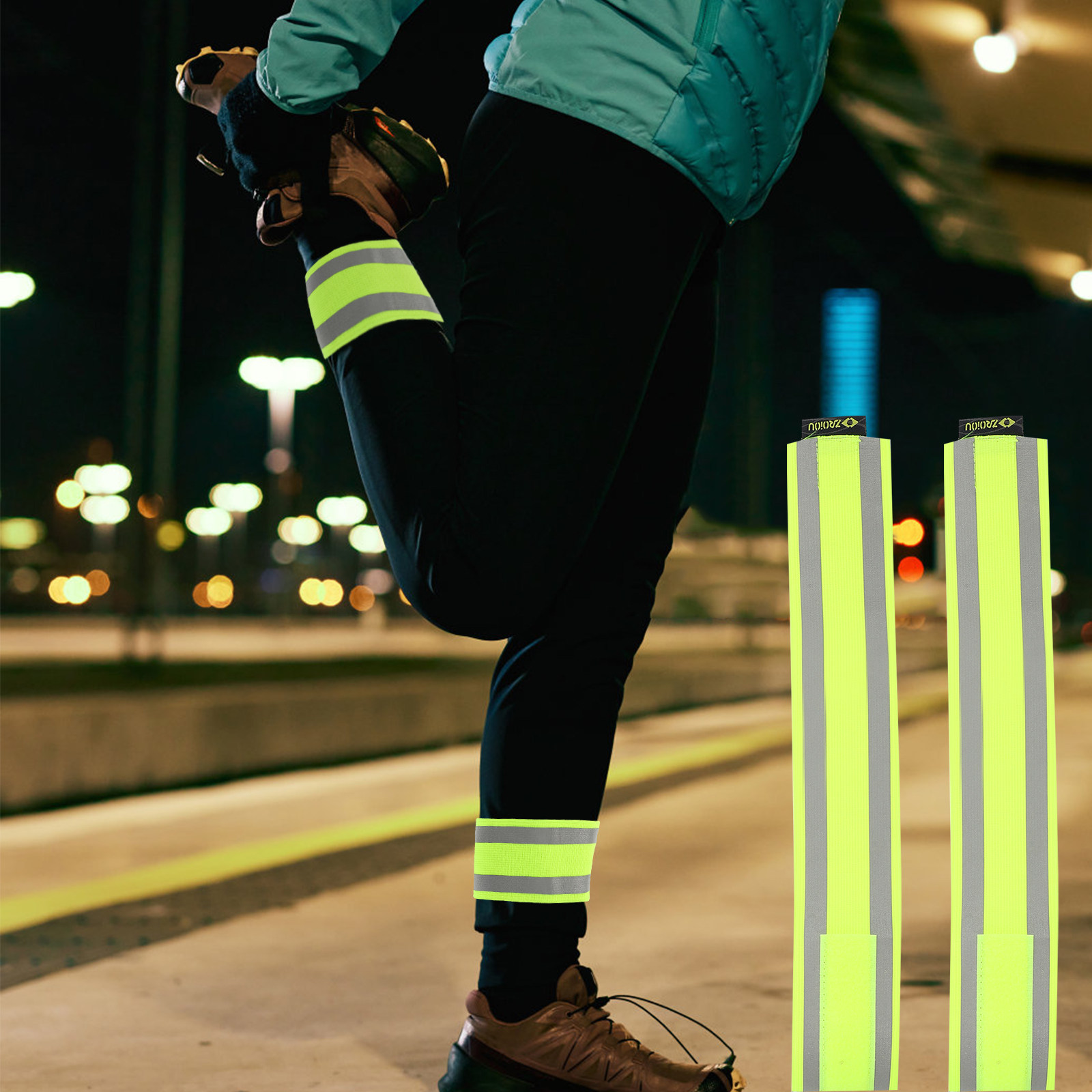 Reflective Safety Bands 2 Pack - Cycling To Work ulasan dan harga