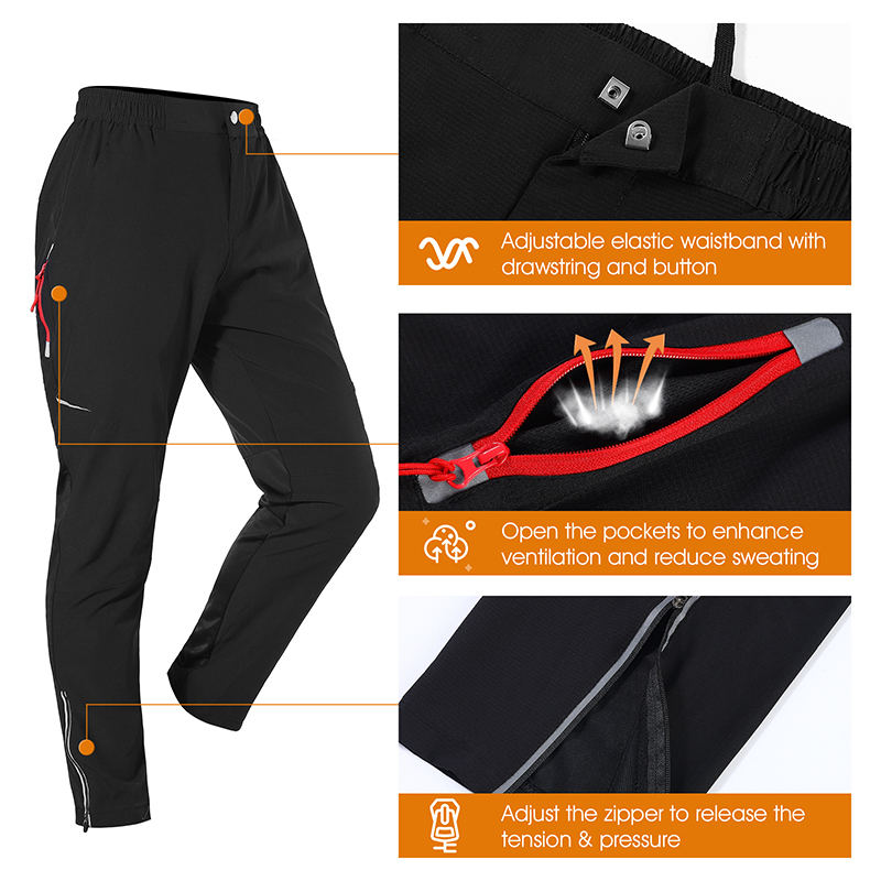 WEST BIKING Cycling Pants Men  - Cycling Commuter Trousers ulasan dan harga